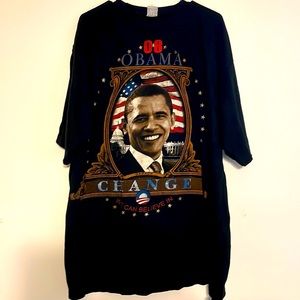 Metro Obama Barack Chance 100% cotton T-shirt size 3XL